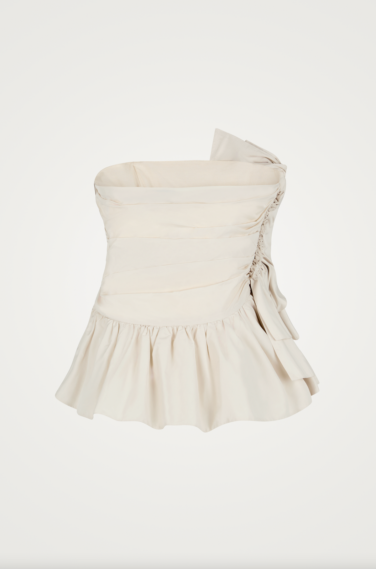 Ruffled Grace Off-Shoulder