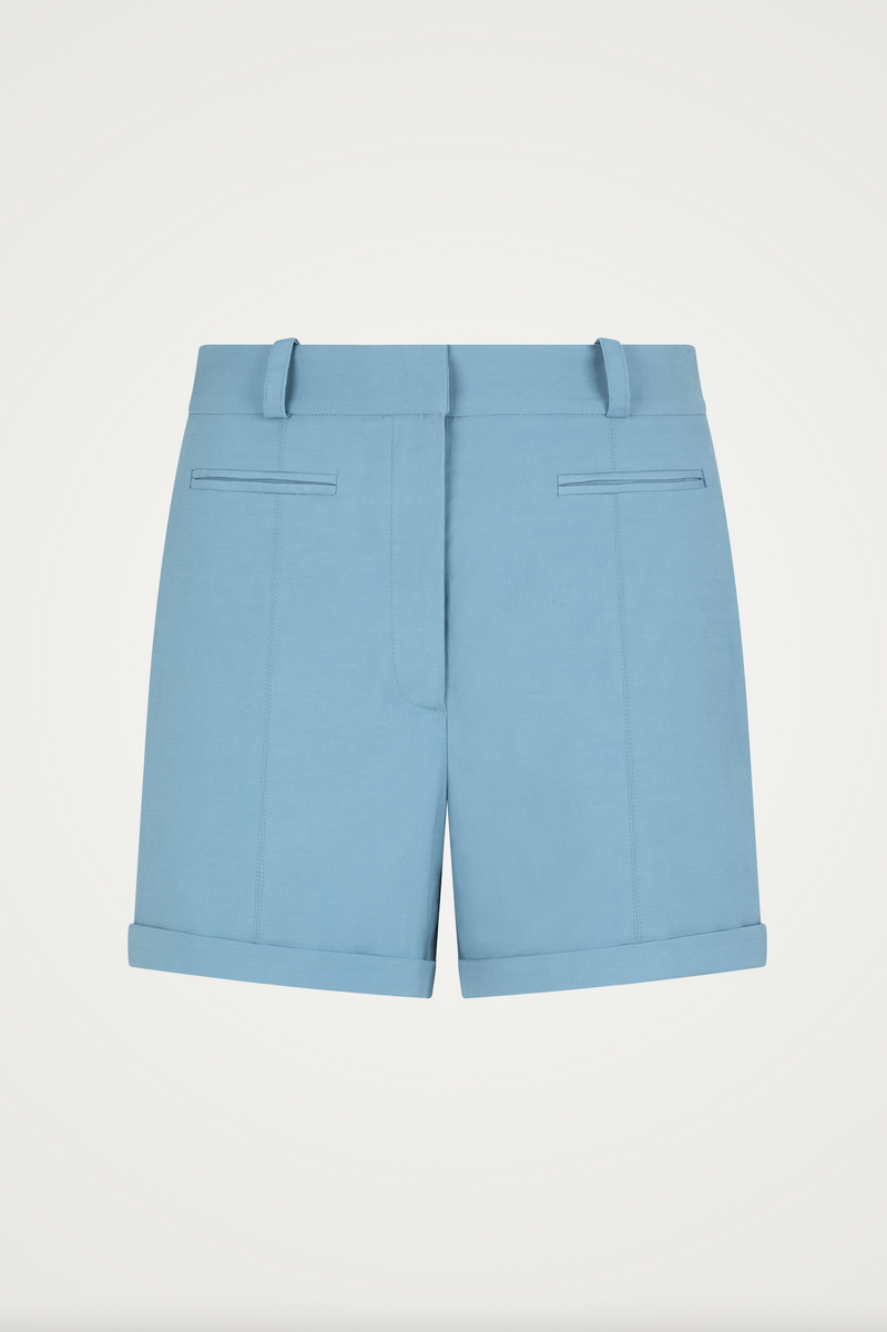 Sapphire Fitted Mini Shorts